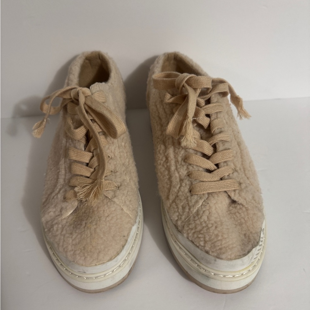 Zara Teddybear Platform sneakers